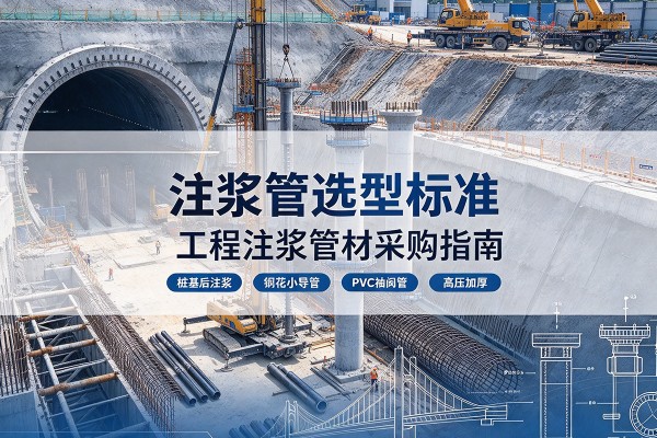 阜阳注浆管选型标准