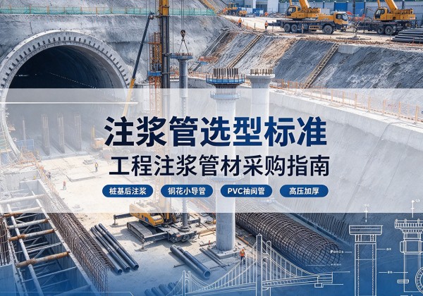阜阳注浆管选型标准